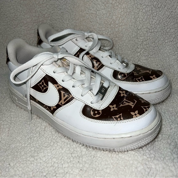 Nike Shoes - Nike Airforce Ones x Louis Vuitton size Eur 39, 6.5Y